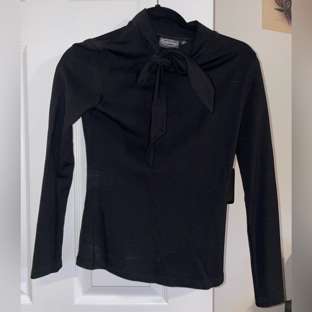 Voodoo Vixen Retro Long Sleeve Top